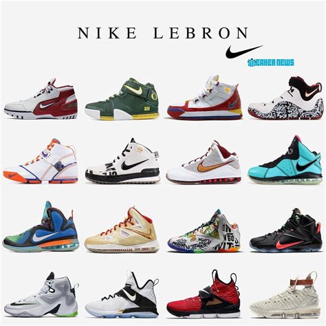 all lebron sneakers